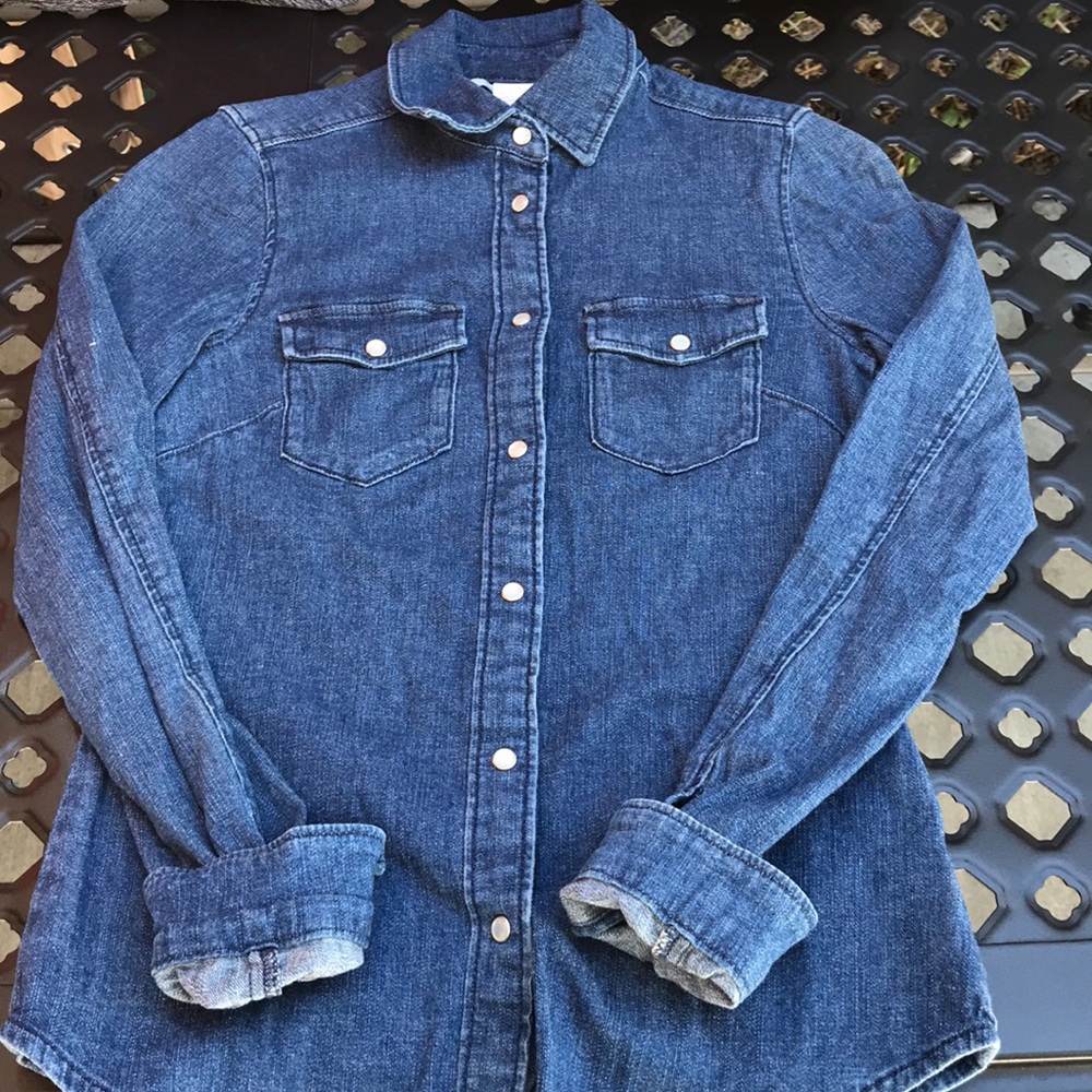 H&M Denim Button Down